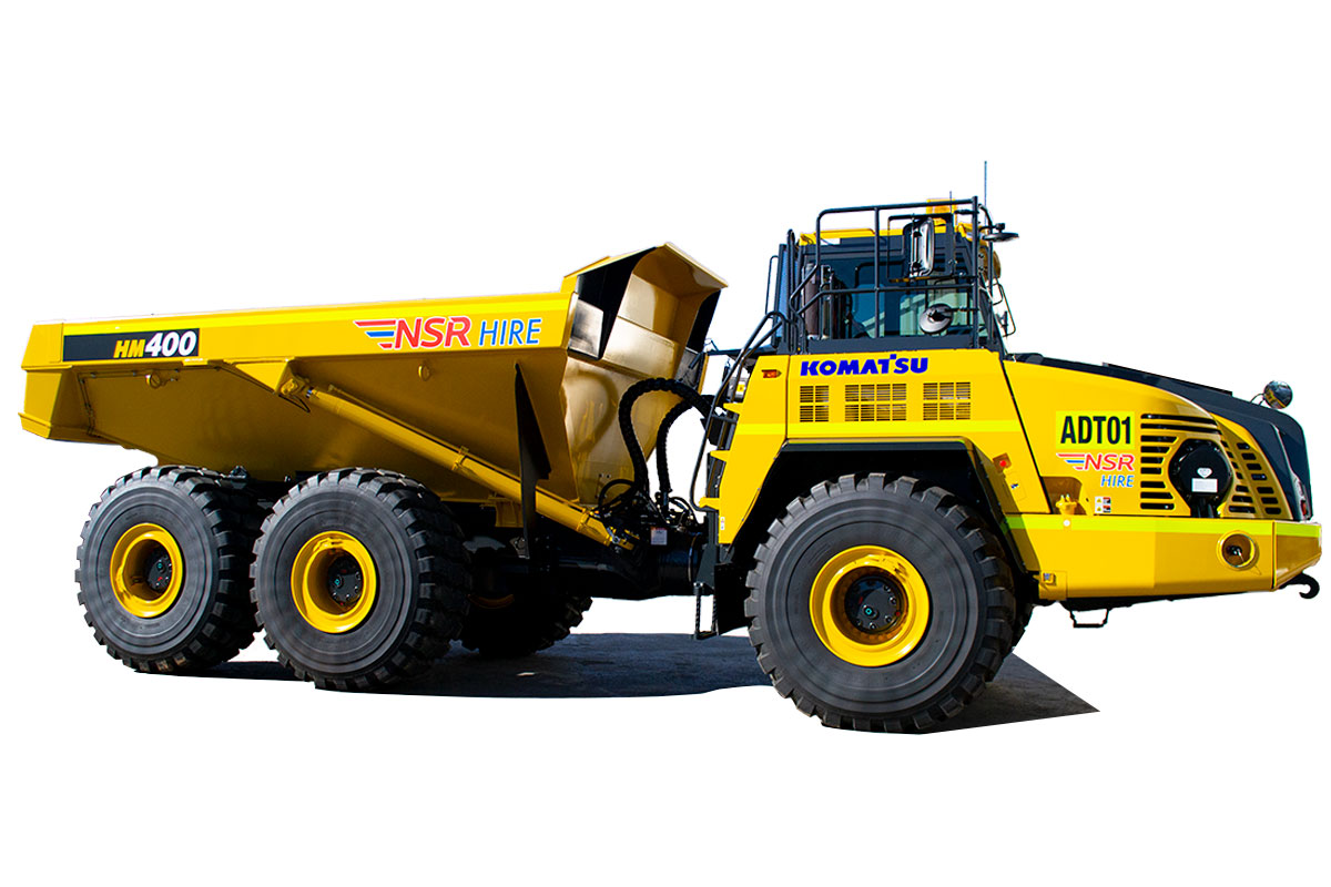 KOMATSU HM400-3 ダンプトラック Komatsu HM400-3 tier 4 interim articulated dump truck - YouTube